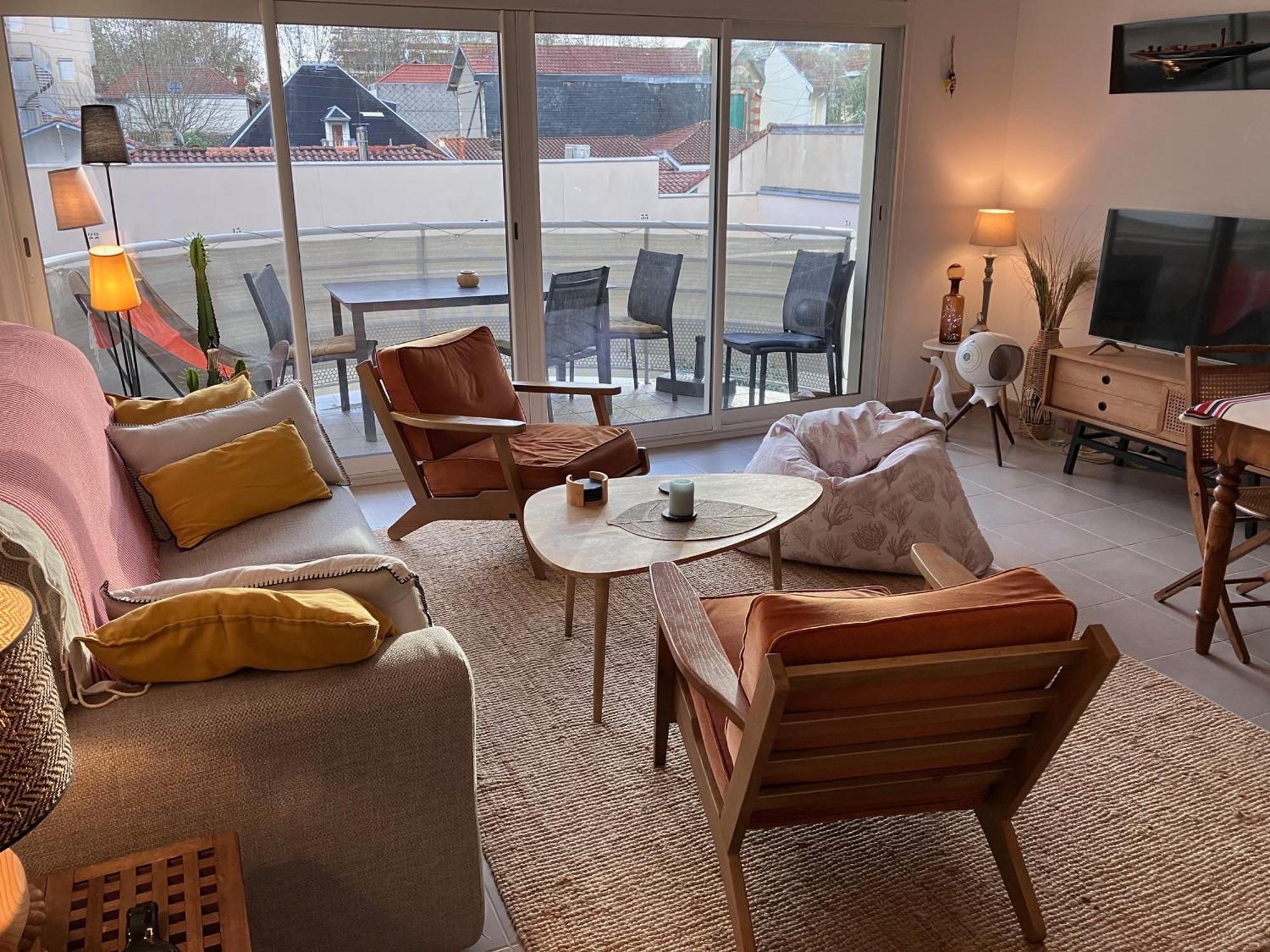 T3 En Centre D'Arcachon, 2 Min Plage, 5 Min Gare, Balcon, Parking Securise, Wifi, Menage Inclus - Fr-1-374-193 Dış mekan fotoğraf